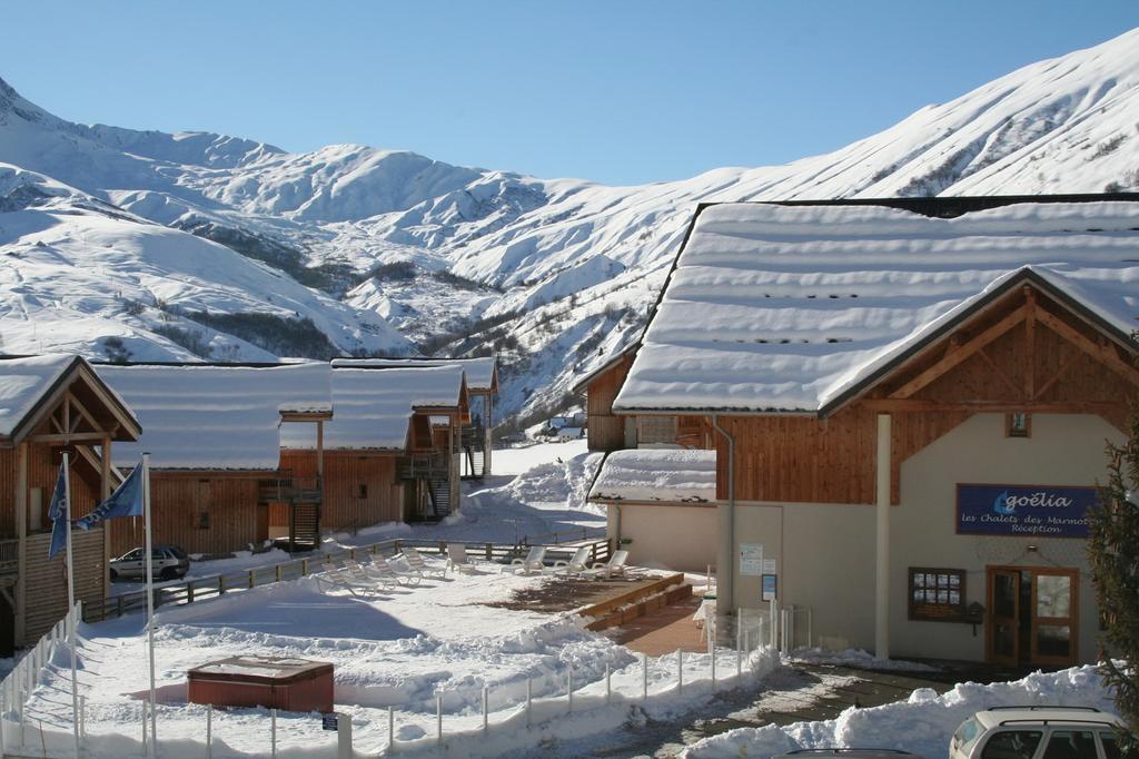 Goelia - Les Chalets Des Marmottes Saint-Jean-d'Arves Buitenkant foto