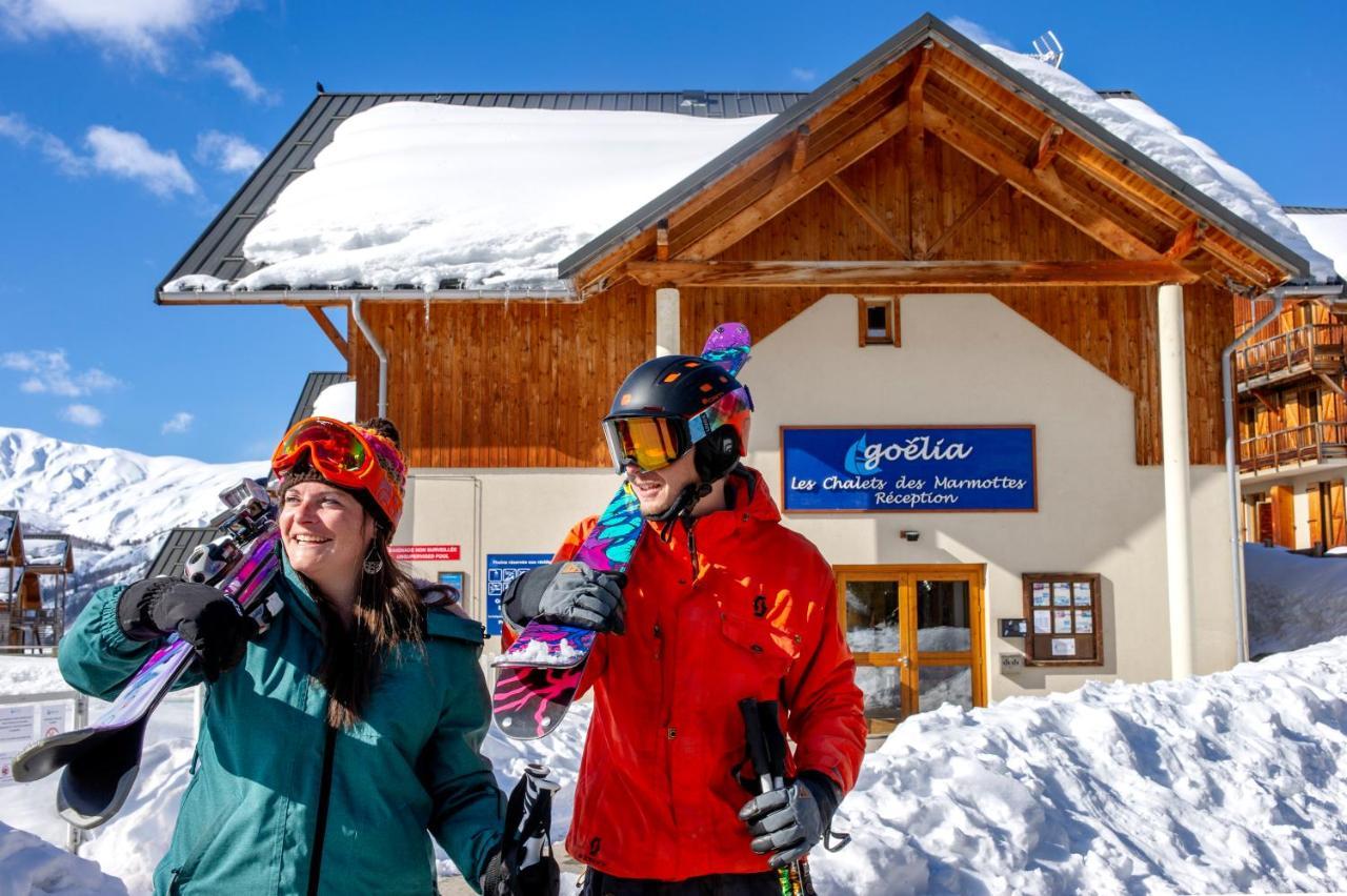 Goelia - Les Chalets Des Marmottes Saint-Jean-d'Arves Buitenkant foto